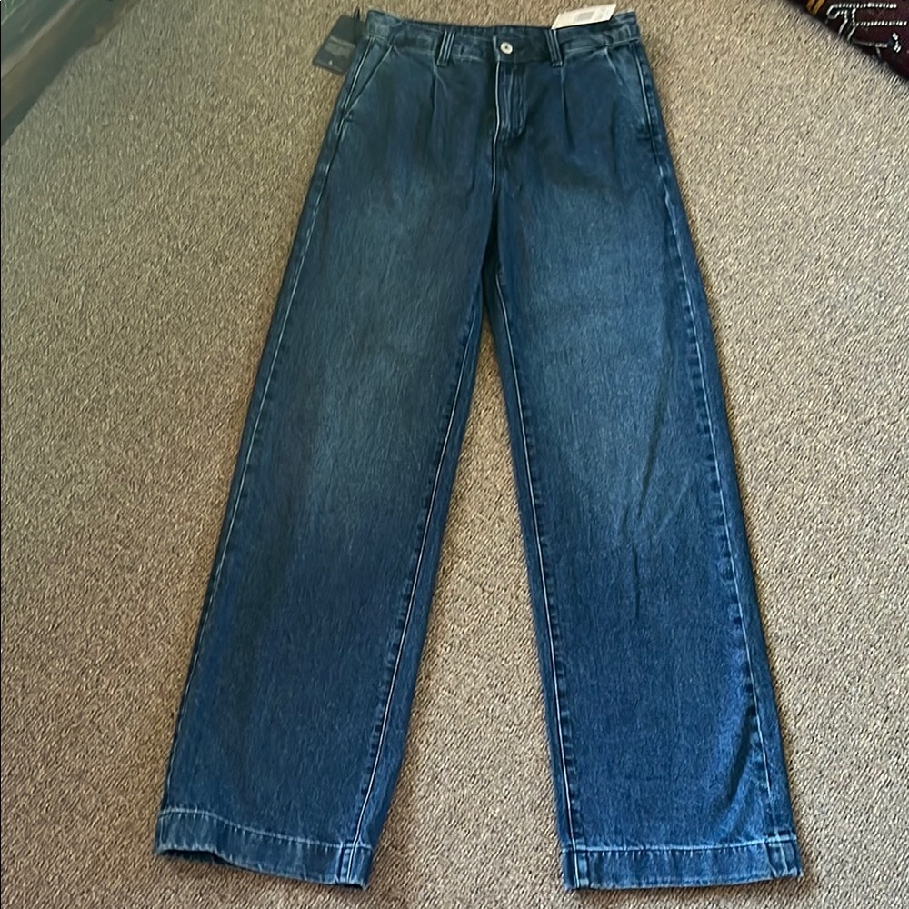 Buffalo David Bitton Dark Blue Flare Jeans